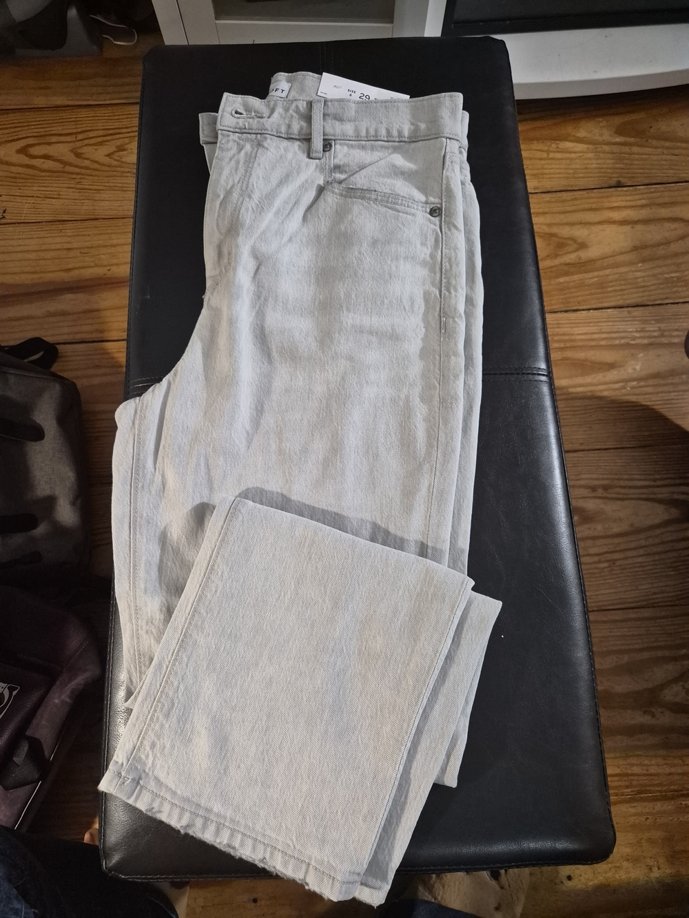 Women's Light Gray Casual Pants